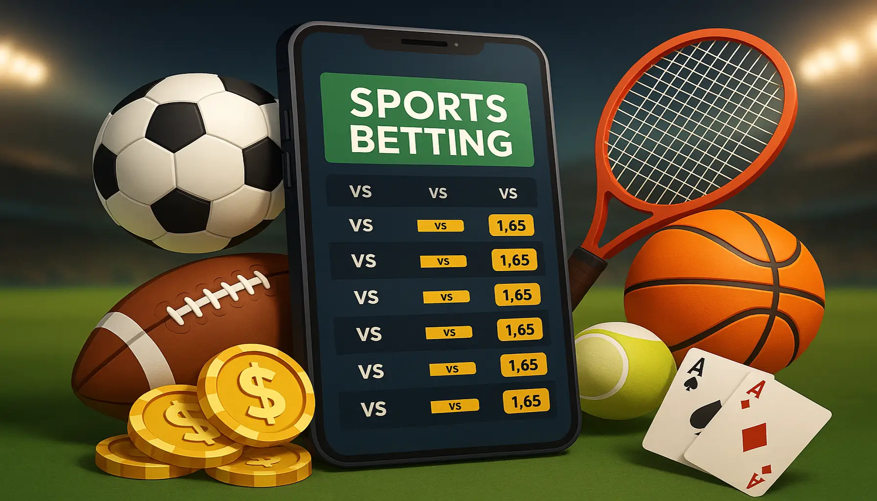 Apostas esportivas no cassino online 234VIP